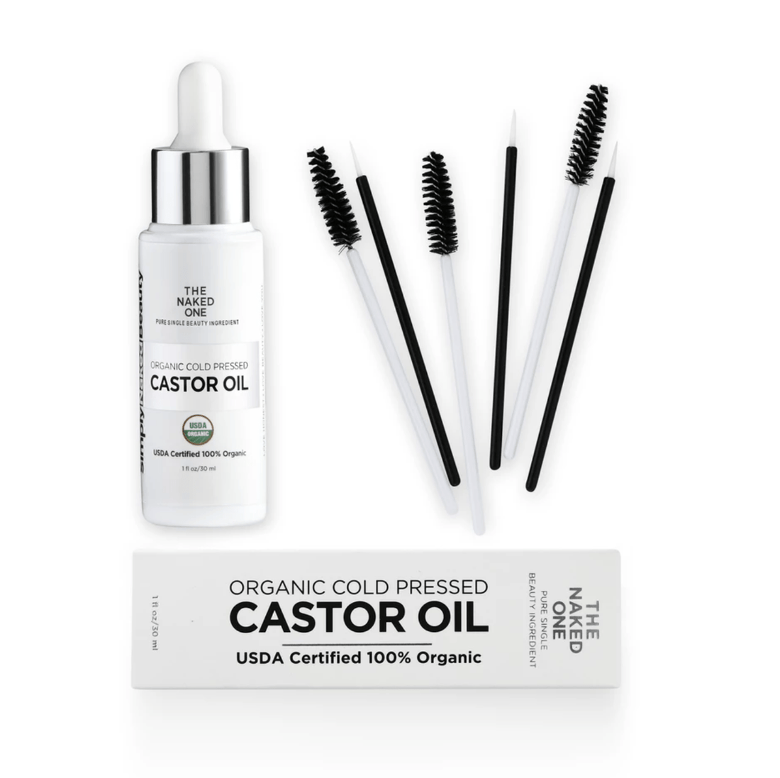 Organic Castor Oil for Lashes & Brows