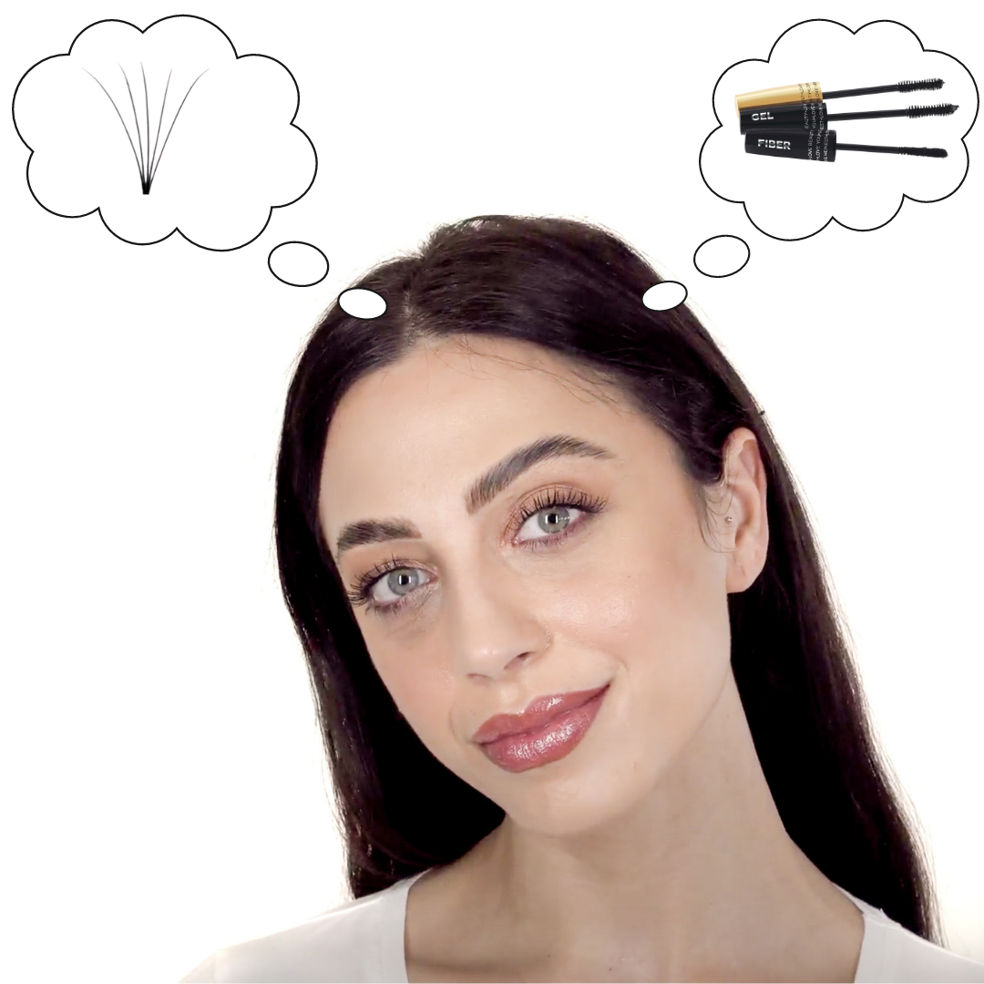 FIBER MASCARA VS EYELASH EXTENSIONS