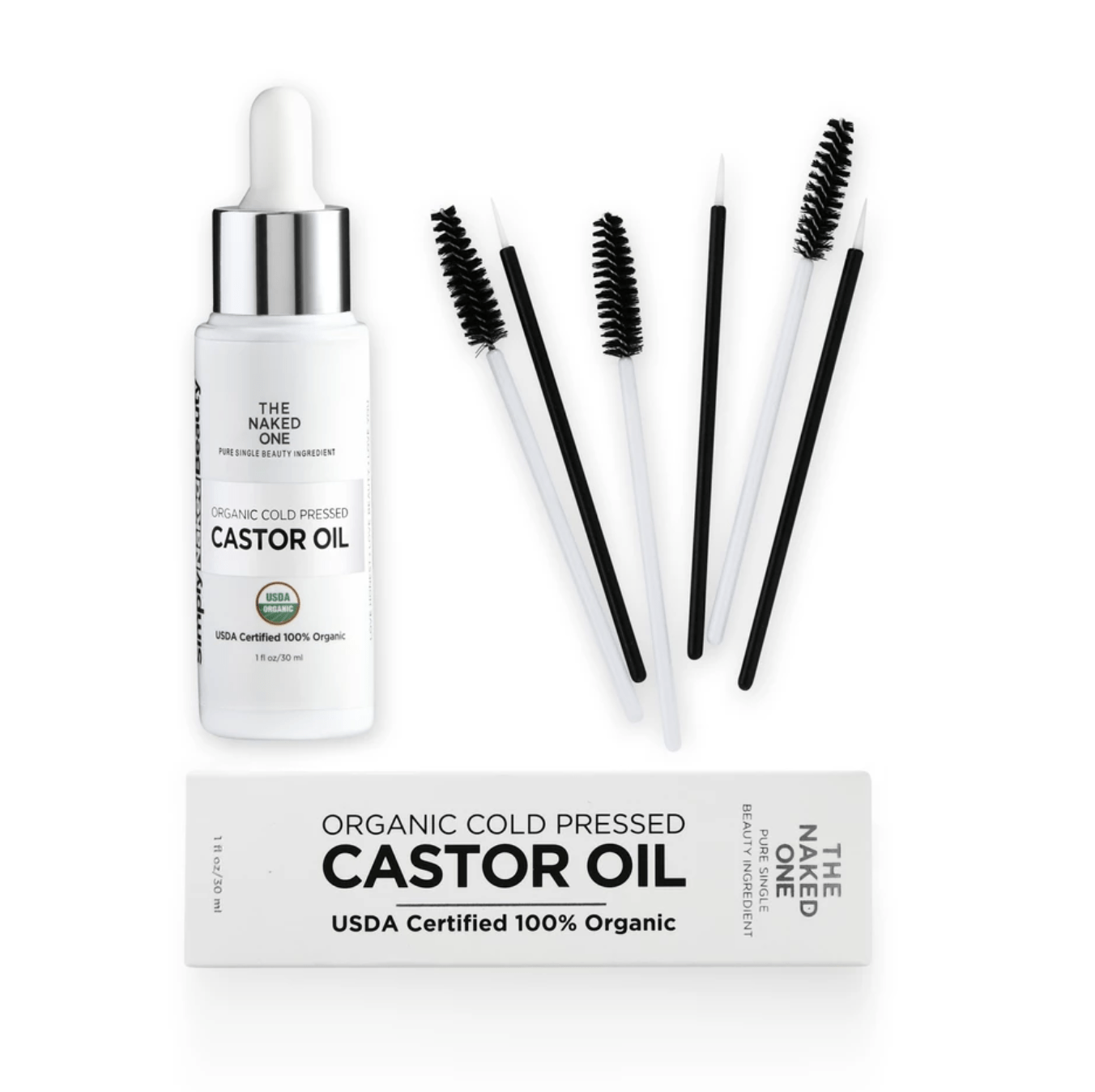 Organic Castor Oil for Lashes &amp; Brows